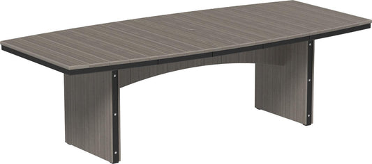 LuxCraft Recycled Plastic 4' x 8' Urban Oval Table (DINING HEIGHT) - LEAD TIME TO SHIP 3 TO 4 WEEKS