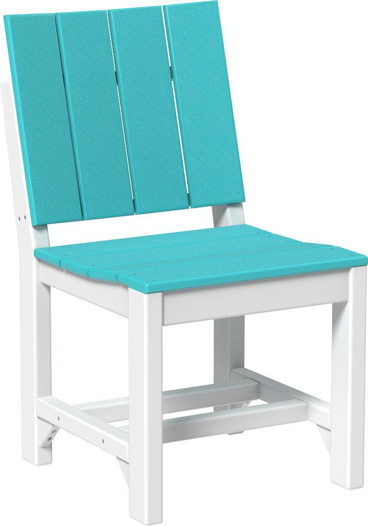 LuxCraft Recycled Plastic Urban Side Chair (DINING HEIGHT) - LEAD TIME TO SHIP 3 TO 4 WEEKS