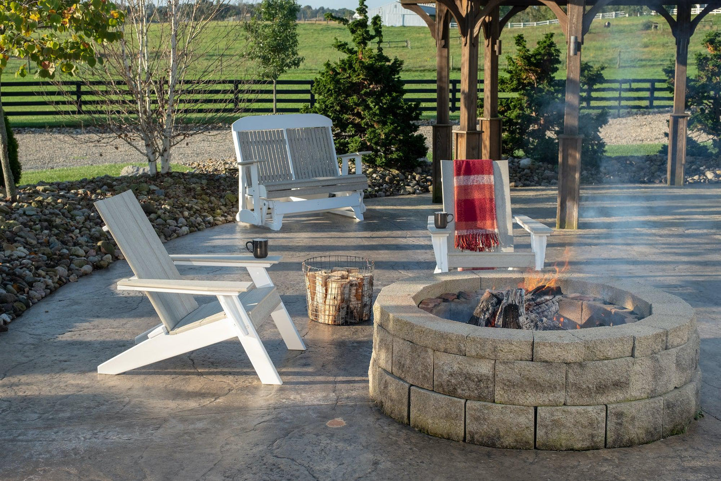 LuxCraft Recycled Plastic Urban Adirondack Chair  - LEAD TIME TO SHIP 7 BUSINESS DAYS OR LESS