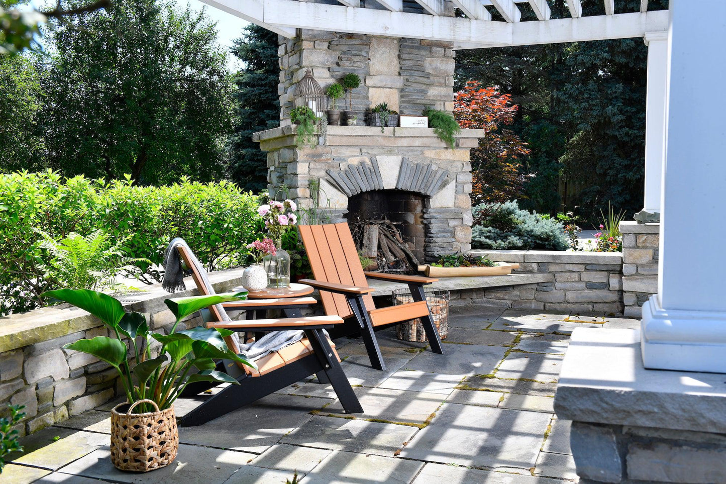 LuxCraft Recycled Plastic Urban Adirondack Chair  - LEAD TIME TO SHIP 7 BUSINESS DAYS OR LESS