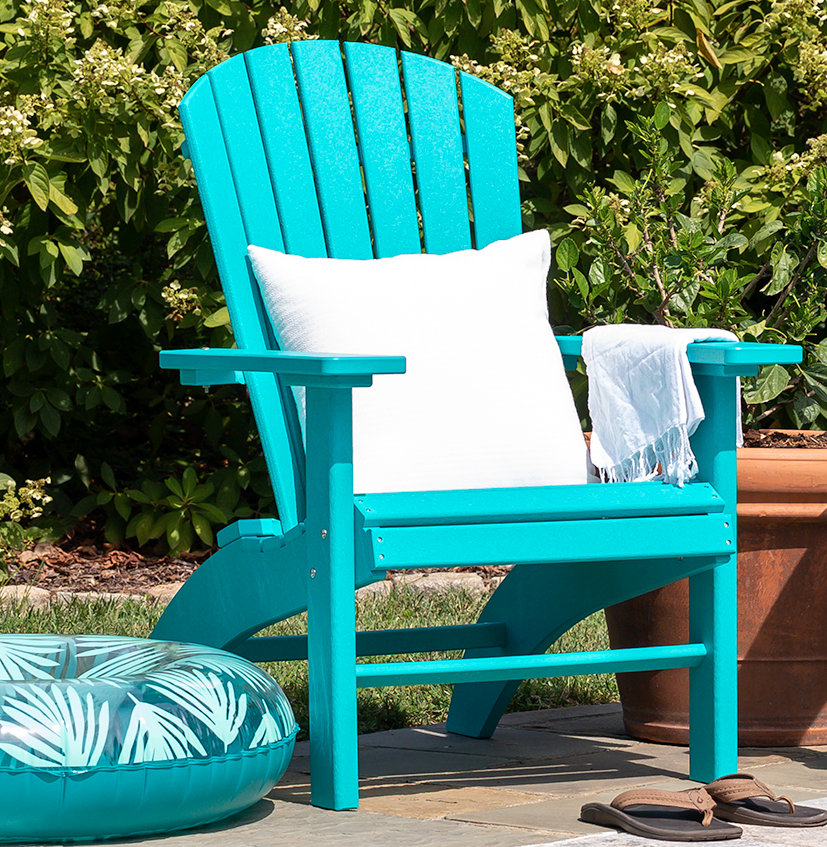 Adirondack Chairs with Elevated Seat Height
