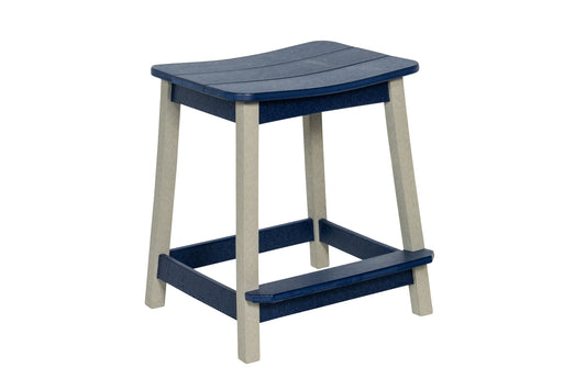 Beaver Dam Outdoor Surf-Aira Saddle Bar Stool (BAR HEIGHT) - LEAD TIME TO SHIP 4 WEEKS OR LESS