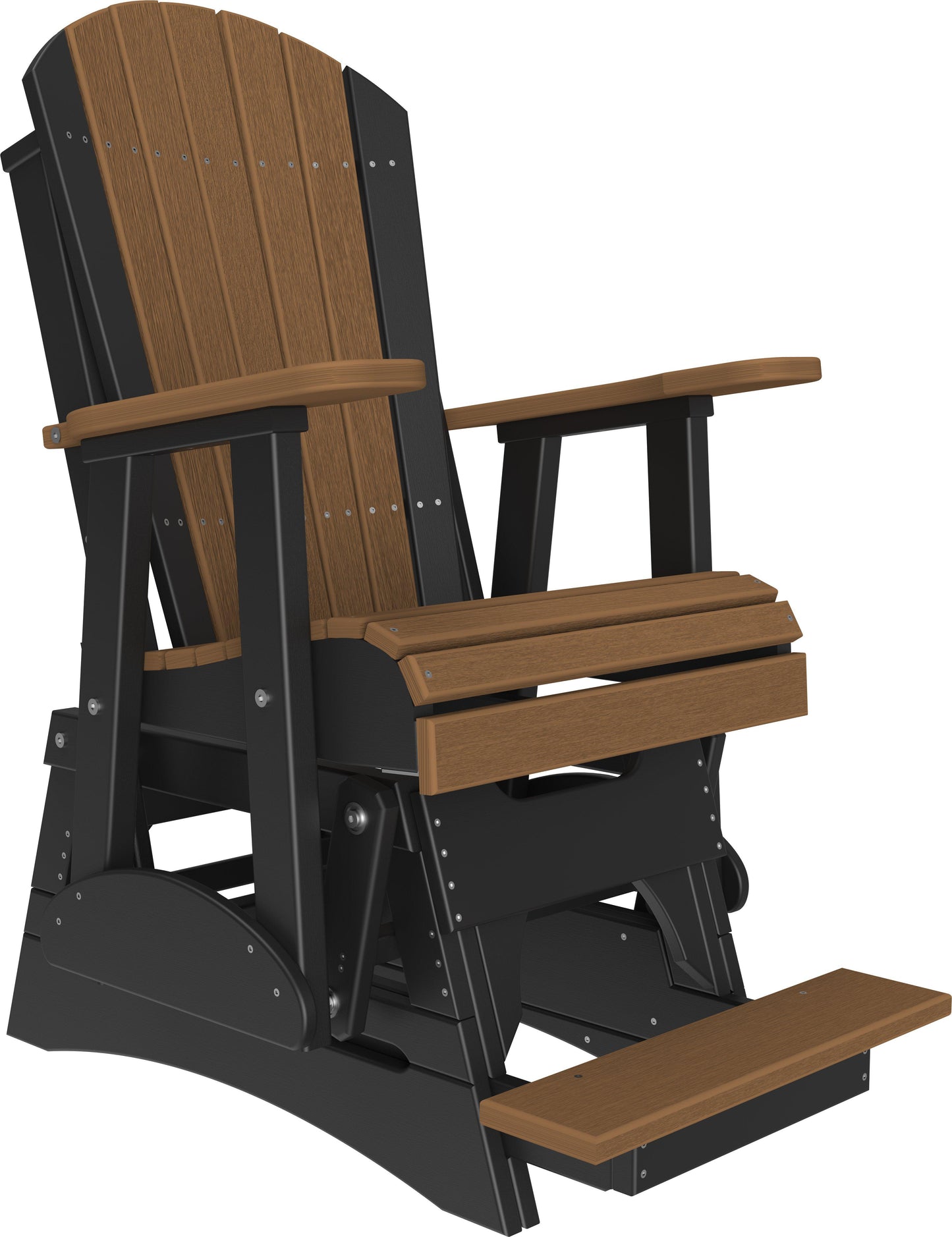 LuxCraft Recycled Plastic Counter Height  2' Adirondack Counter Height Balcony Glider  - LEAD TIME TO SHIP 7 BUSINESS DAYS OR LESS