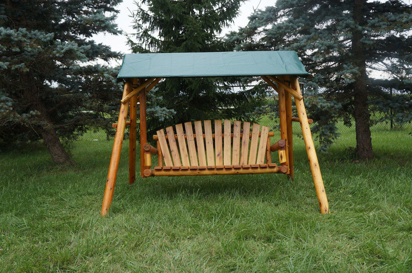 Moon Valley Rustic 5' Swing Canopy Kit (w/hardware) - LEAD TIME TO SHIP: (UNFINISHED - 2 WEEKS) - (FINISHED - 4 WEEKS)