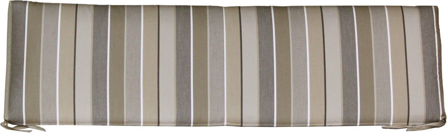 LuxCraft 4' Sunbrella Outdoor Porch Swing / Glider Cushion - Rocking Furniture