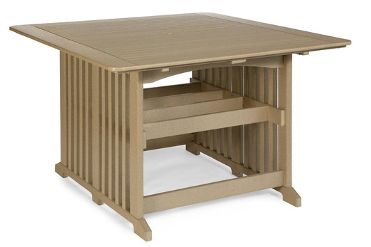 Leisure Lawns Amish Made Recycled Plastic 60" Square Table (Counter Height) Model #855C - LEAD TIME TO SHIP 4 WEEKS