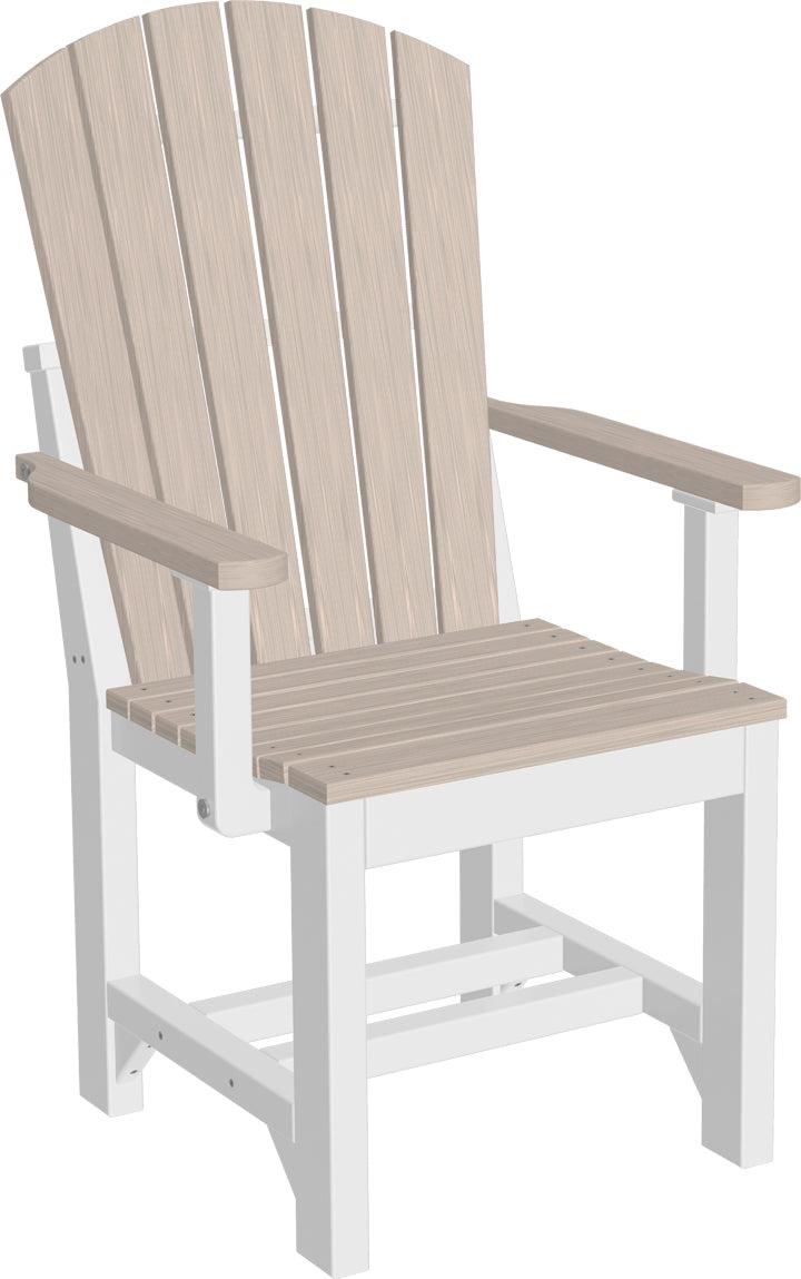 LuxCraft Recycled Plastic Adirondack Arm Chair (DINING HEIGHT) - LEAD TIME TO SHIP 3 TO 4 WEEKS