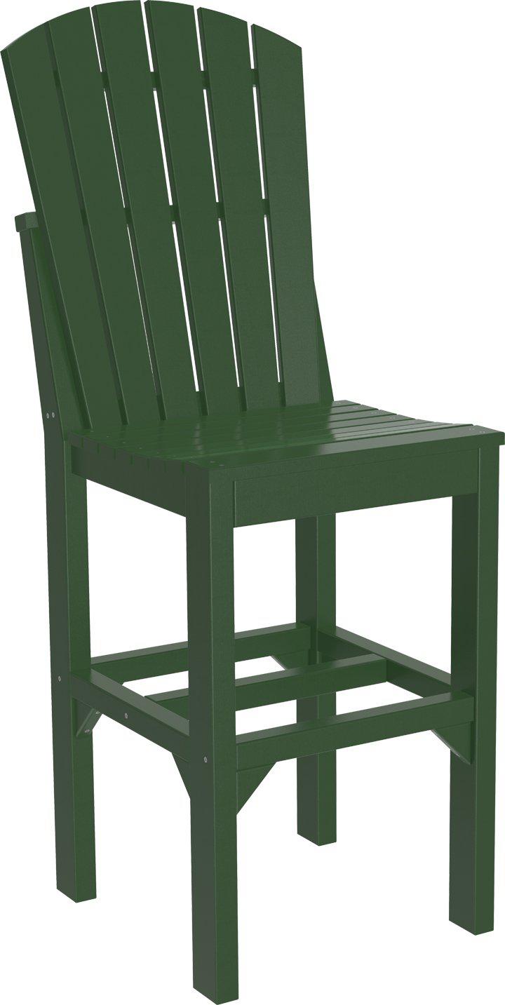 LuxCraft Recycled Plastic Adirondack Side Chair (BAR HEIGHT) - LEAD TIME TO SHIP 3 TO 4 WEEKS