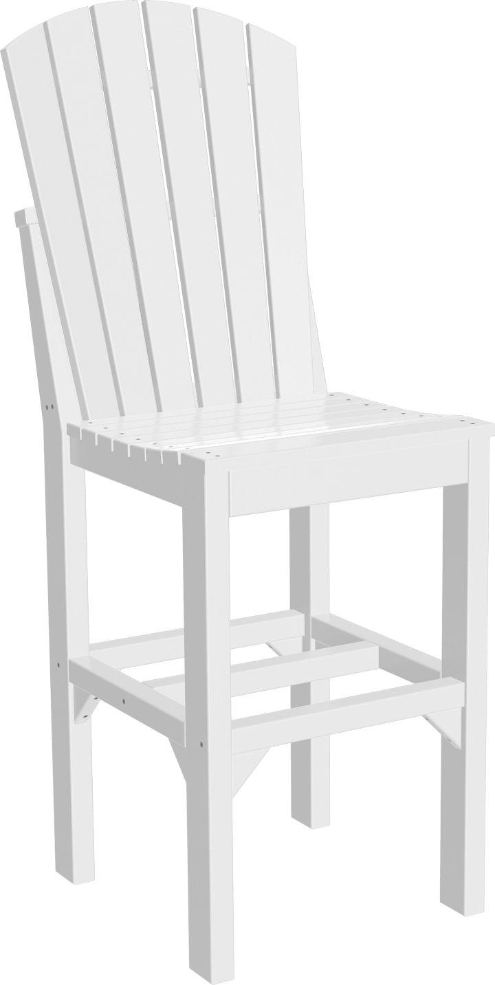 LuxCraft Recycled Plastic Adirondack Side Chair (BAR HEIGHT) - LEAD TIME TO SHIP 3 TO 4 WEEKS