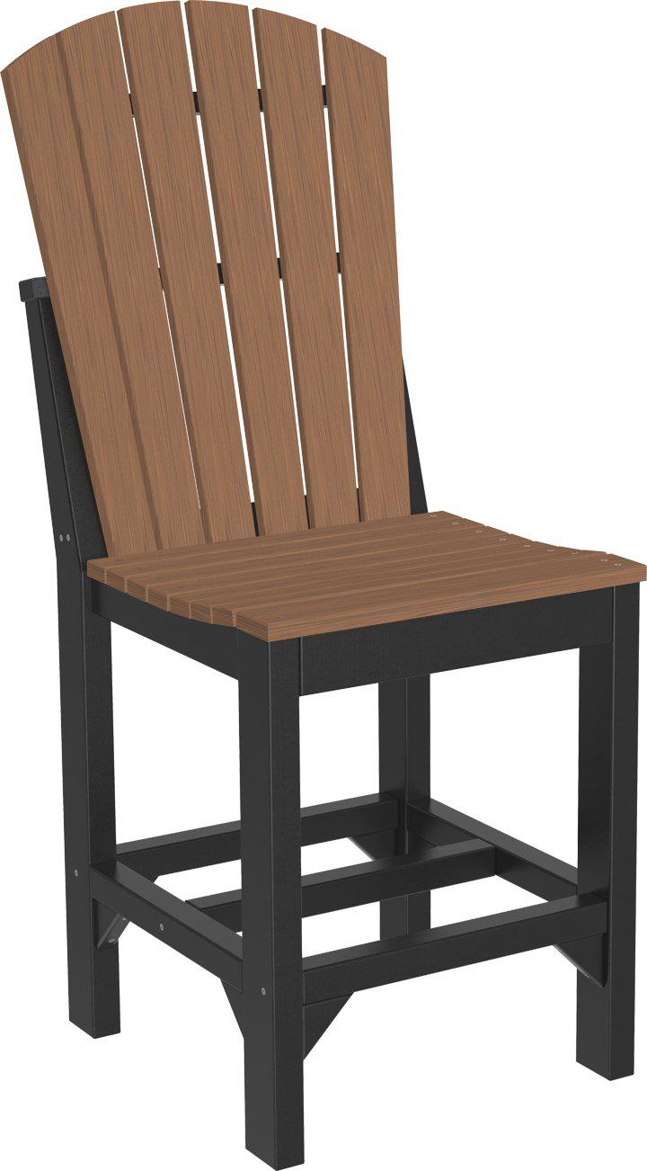 LuxCraft Recycled Plastic Adirondack Side Chair (COUNTER HEIGHT) - LEAD TIME TO SHIP 3 TO 4 WEEKS
