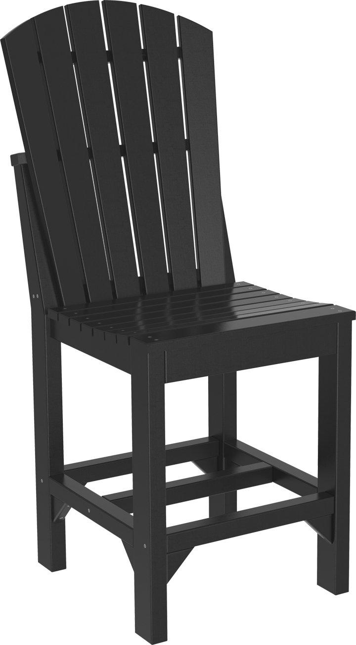 LuxCraft Recycled Plastic Adirondack Side Chair (COUNTER HEIGHT) - LEAD TIME TO SHIP 3 TO 4 WEEKS