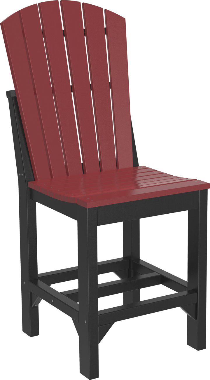 LuxCraft Recycled Plastic Adirondack Side Chair (COUNTER HEIGHT) - LEAD TIME TO SHIP 3 TO 4 WEEKS