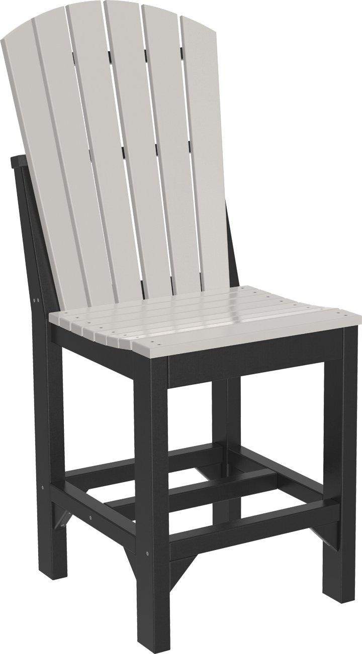LuxCraft Recycled Plastic Adirondack Side Chair (COUNTER HEIGHT) - LEAD TIME TO SHIP 3 TO 4 WEEKS