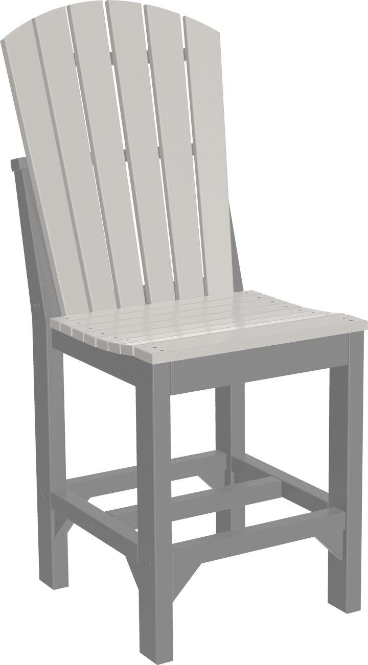 LuxCraft Recycled Plastic Adirondack Side Chair (COUNTER HEIGHT) - LEAD TIME TO SHIP 3 TO 4 WEEKS