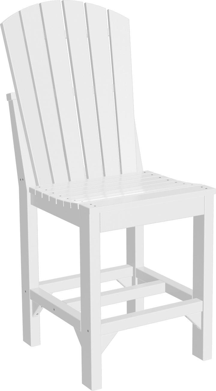 LuxCraft Recycled Plastic Adirondack Side Chair (COUNTER HEIGHT) - LEAD TIME TO SHIP 3 TO 4 WEEKS