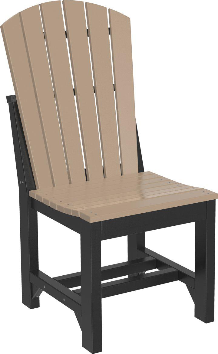 LuxCraft Recycled Plastic Adirondack Side Chair (DINING HEIGHT) - LEAD TIME TO SHIP 3 TO 4 WEEKS