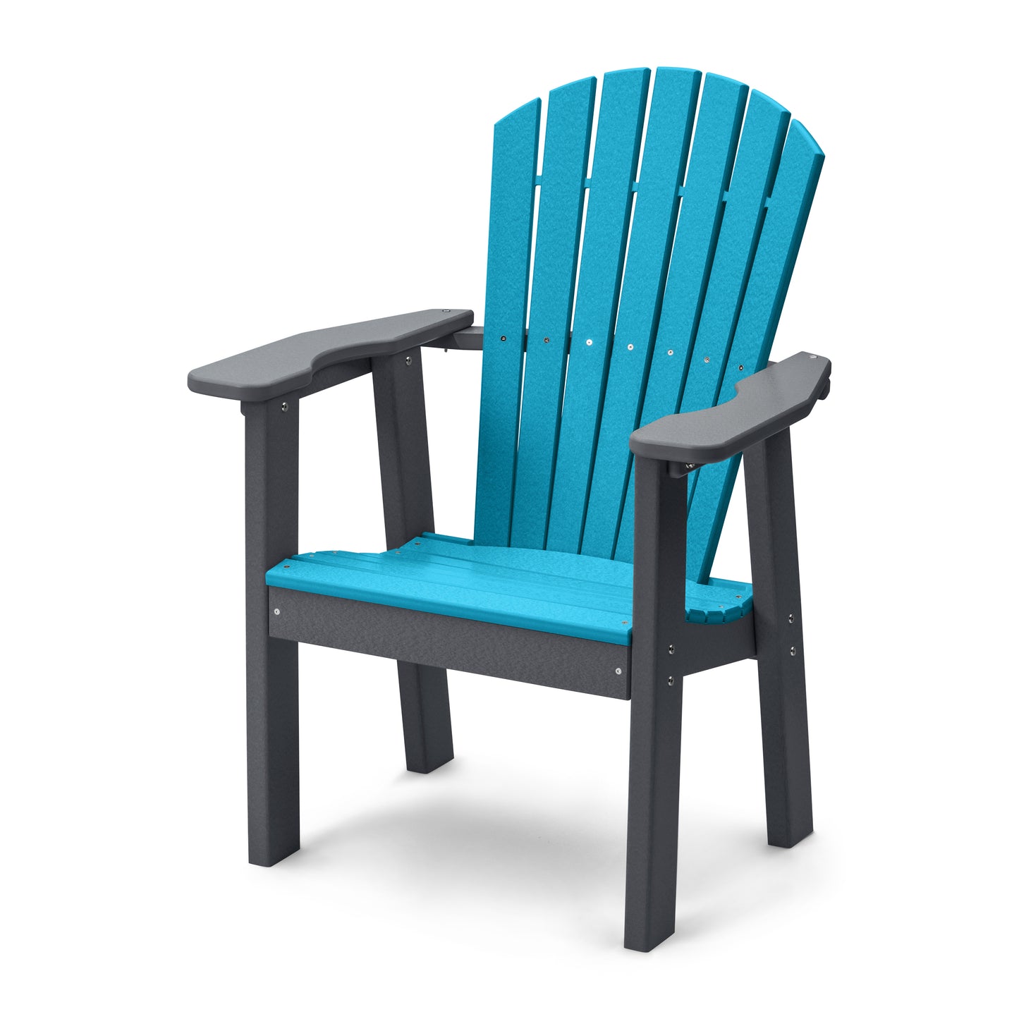 Perfect Choice Recycled Plastic Classic Upright Adirondack Chair with Elevated Seat Height - LEAD TIME TO SHIP 4 WEEKS OR LESS