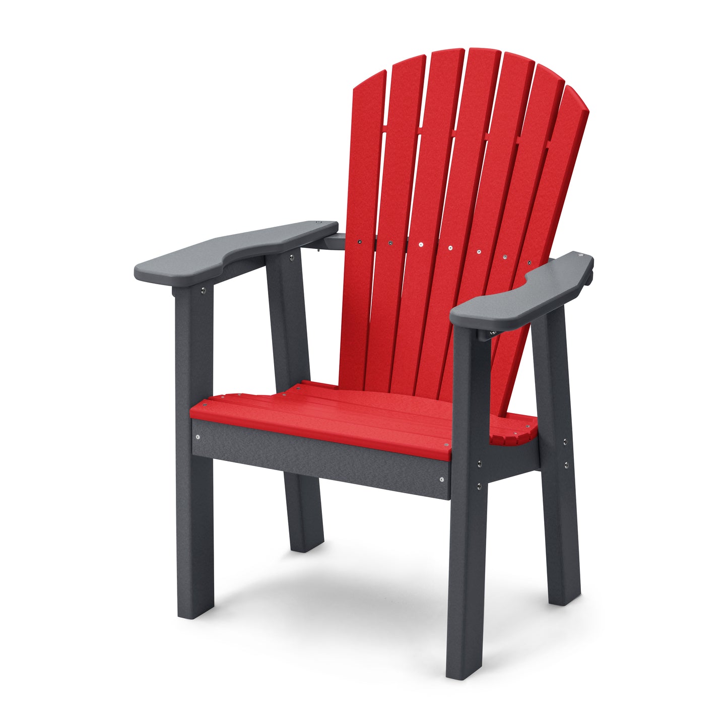 Perfect Choice Recycled Plastic Classic Upright Adirondack Chair with Elevated Seat Height - LEAD TIME TO SHIP 4 WEEKS OR LESS