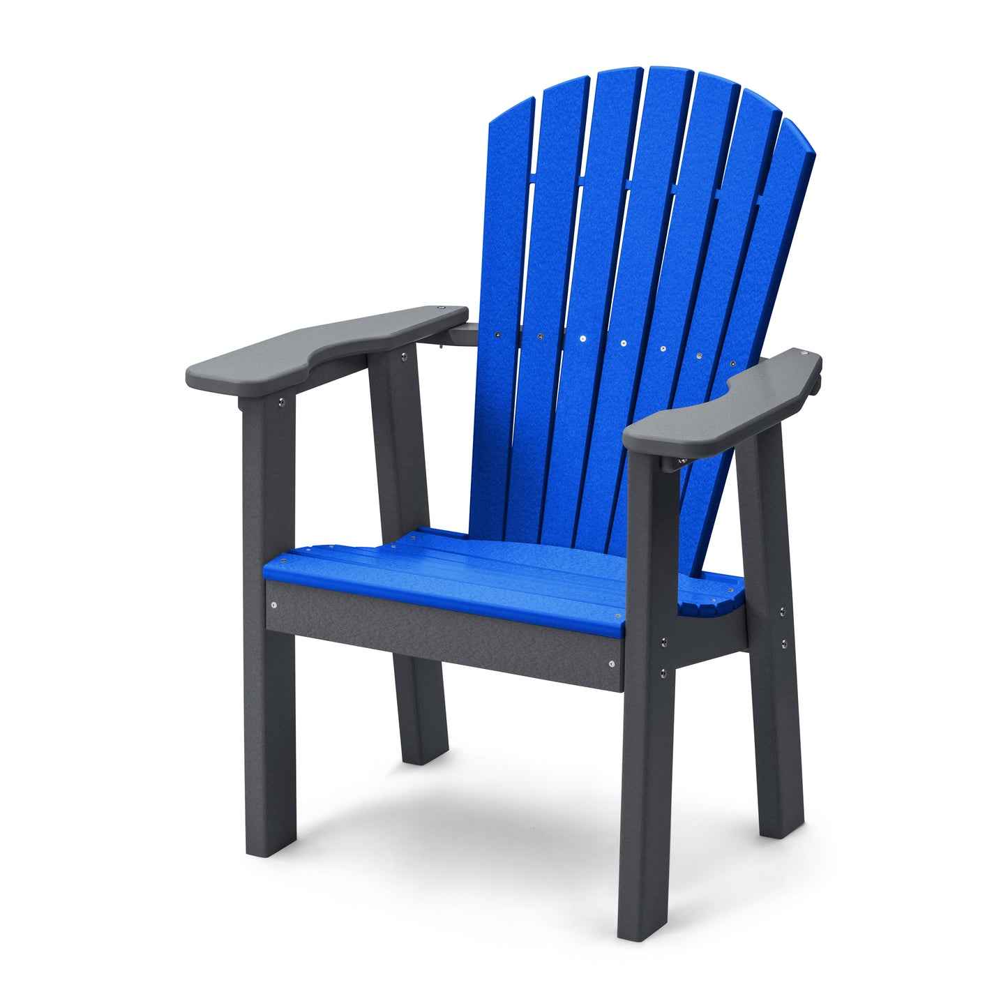 Perfect Choice Recycled Plastic Classic Upright Adirondack Chair with Elevated Seat Height - LEAD TIME TO SHIP 4 WEEKS OR LESS