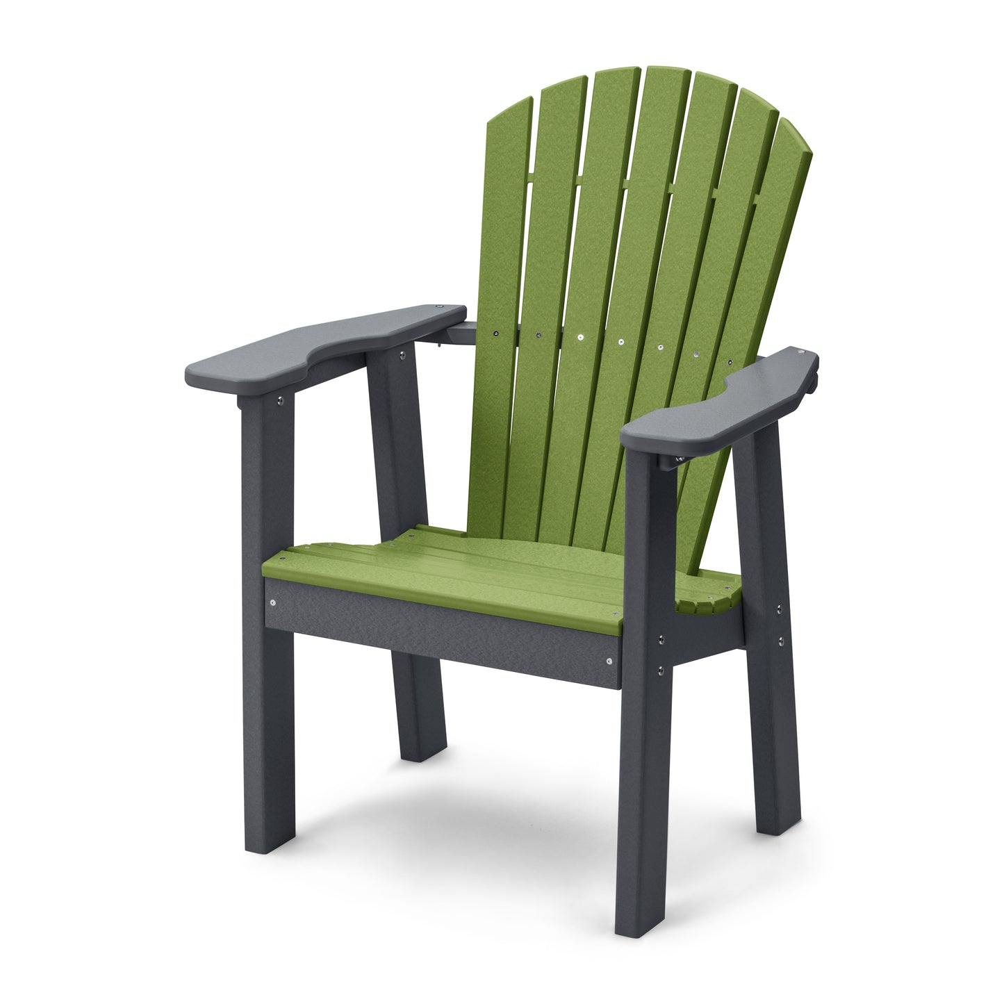Perfect Choice Recycled Plastic Classic Upright Adirondack Chair with Elevated Seat Height - LEAD TIME TO SHIP 4 WEEKS OR LESS