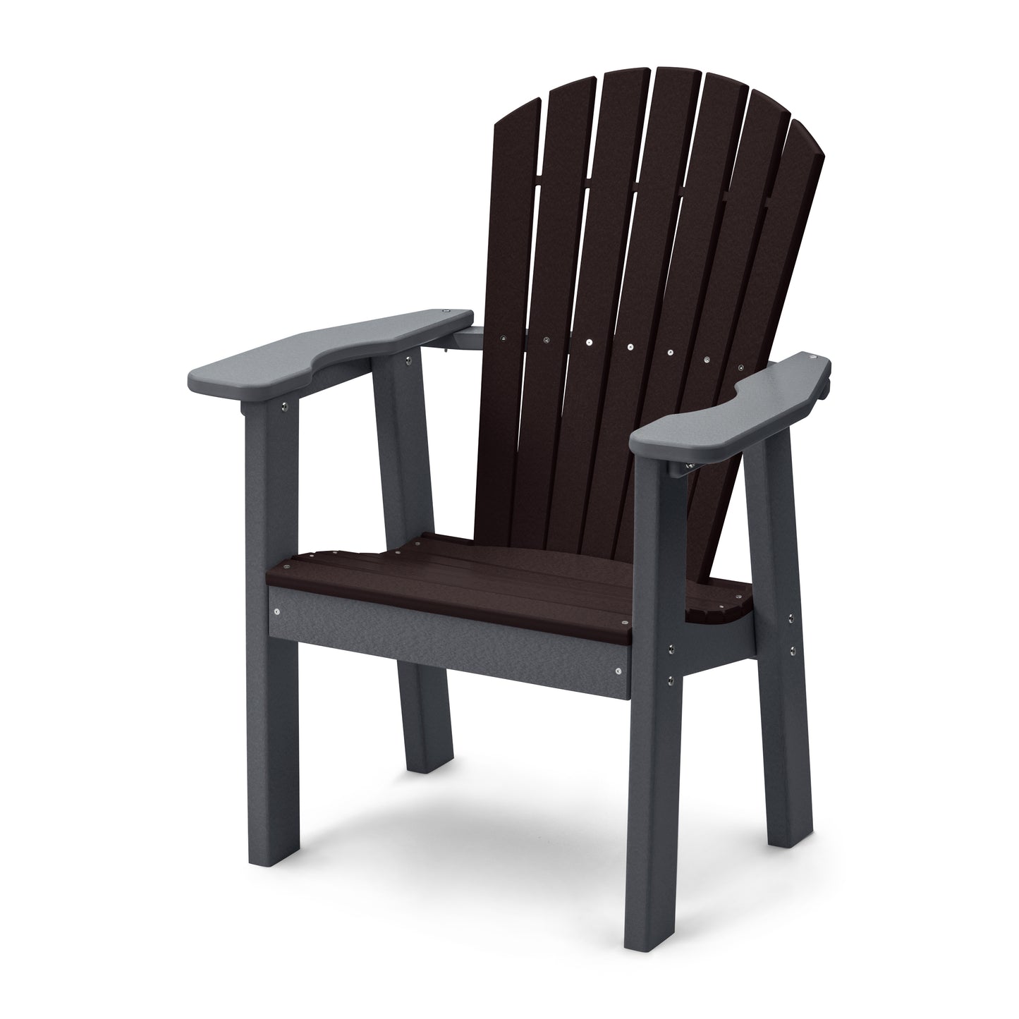 Perfect Choice Recycled Plastic Classic Upright Adirondack Chair with Elevated Seat Height - LEAD TIME TO SHIP 4 WEEKS OR LESS