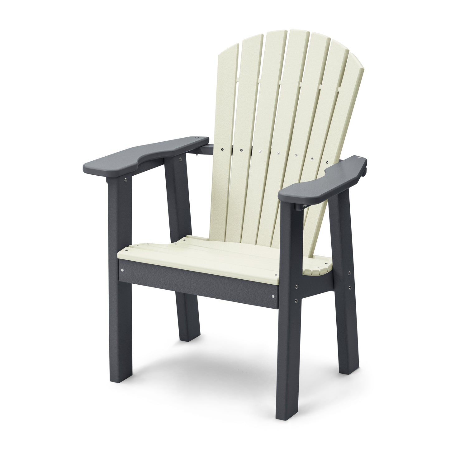 Perfect Choice Recycled Plastic Classic Upright Adirondack Chair with Elevated Seat Height - LEAD TIME TO SHIP 4 WEEKS OR LESS