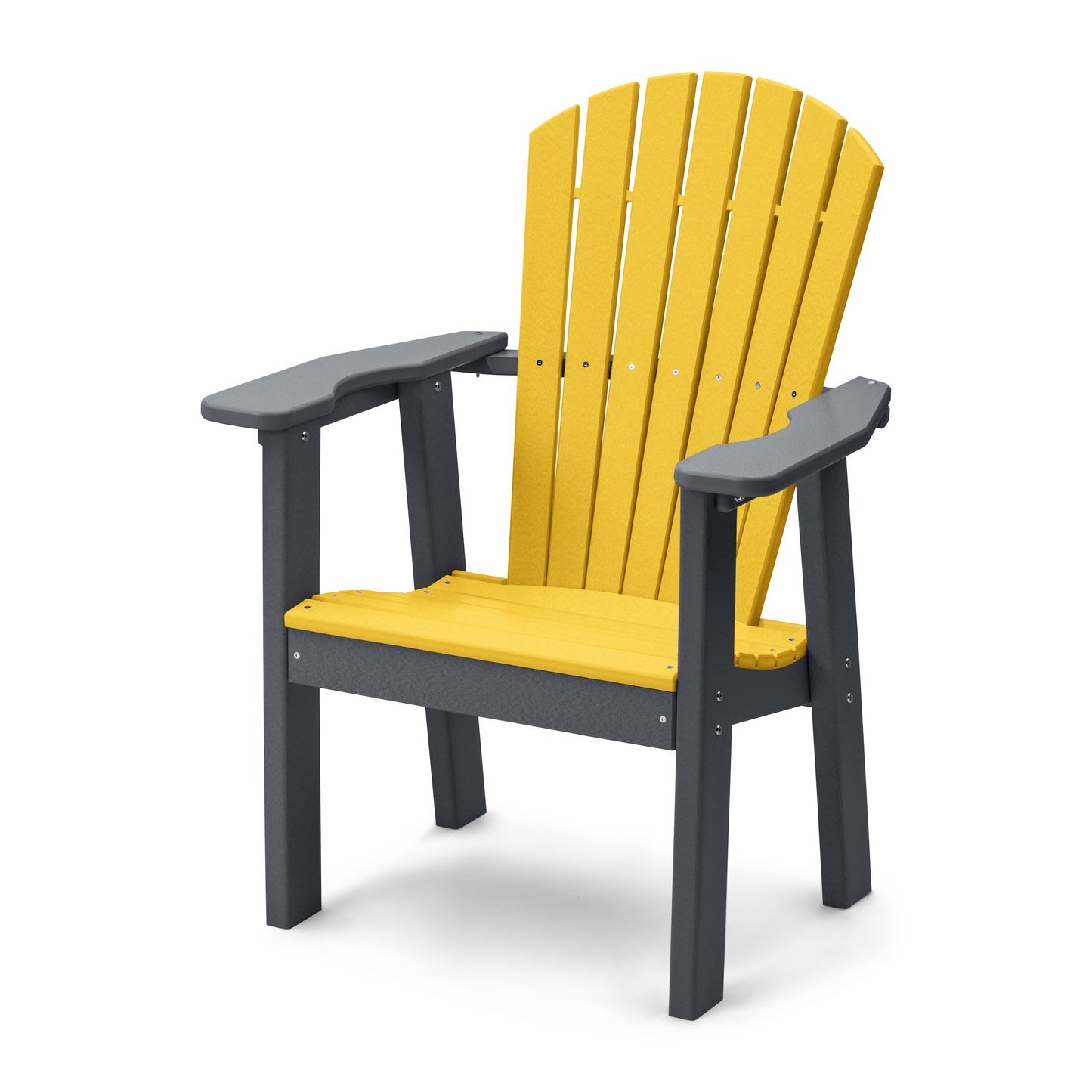 Perfect Choice Recycled Plastic Classic Upright Adirondack Chair with Elevated Seat Height - LEAD TIME TO SHIP 4 WEEKS OR LESS