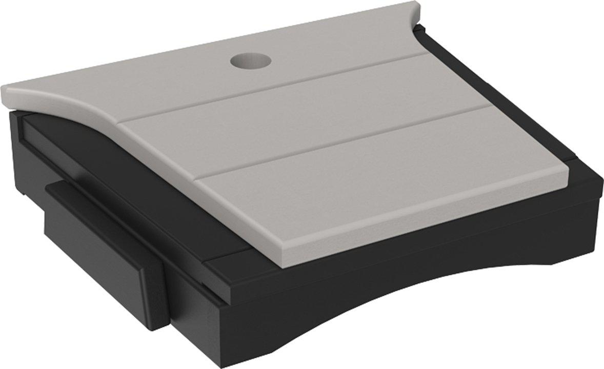 LuxCraft Recycled Plastic Balcony Chair Tete-a-Tete Connecting Table ONLY  (chairs sold separately)  - LEAD TIME TO SHIP 7 BUSINESS DAYS OR LESS