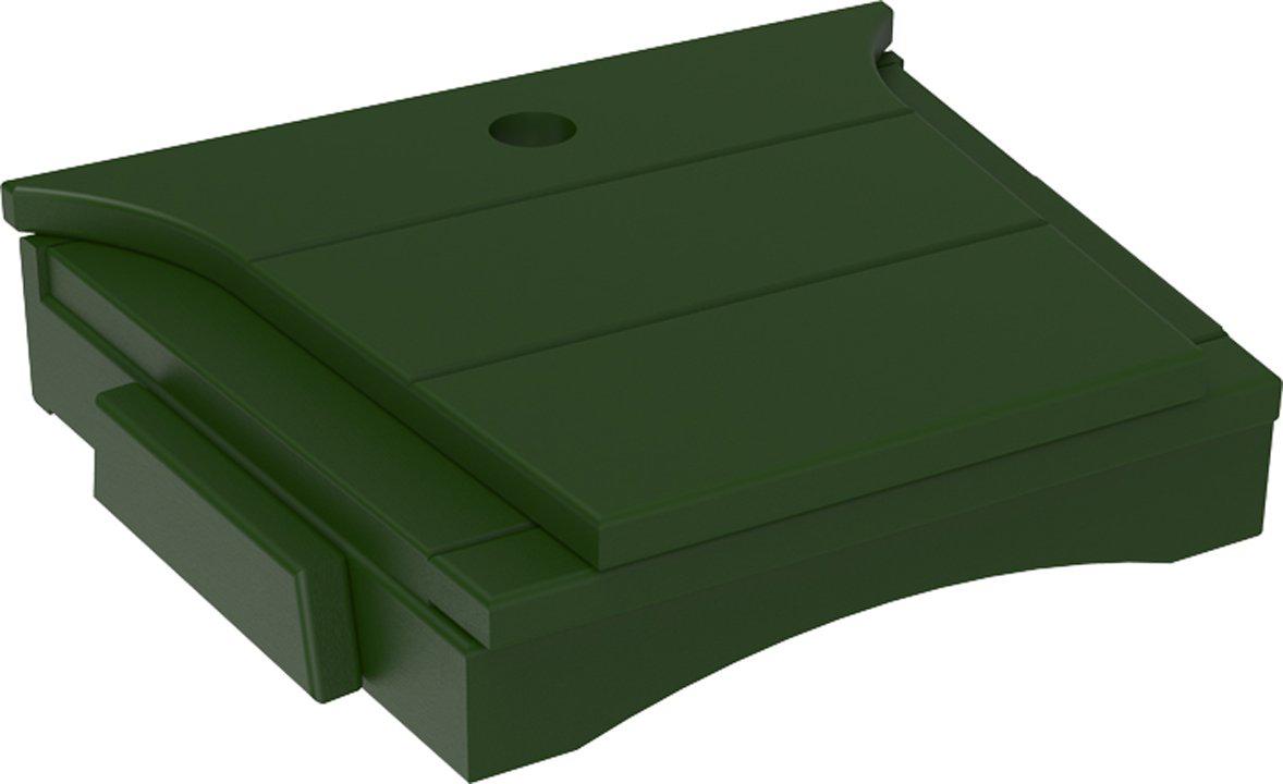 LuxCraft Recycled Plastic Balcony Chair Tete-a-Tete Connecting Table ONLY  (chairs sold separately)  - LEAD TIME TO SHIP 7 BUSINESS DAYS OR LESS