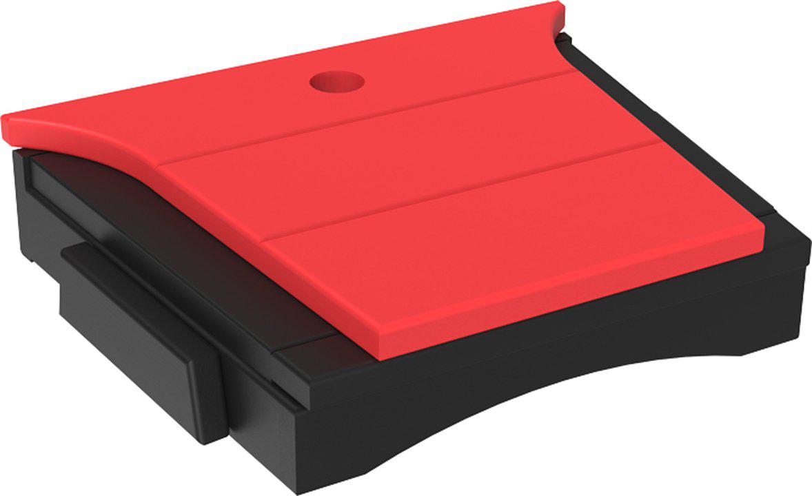 LuxCraft Recycled Plastic Balcony Chair Tete-a-Tete Connecting Table ONLY  (chairs sold separately)  - LEAD TIME TO SHIP 7 BUSINESS DAYS OR LESS