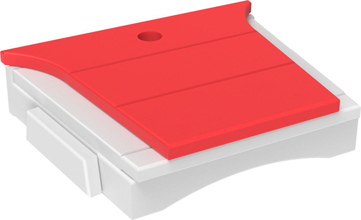 LuxCraft Recycled Plastic Balcony Chair Tete-a-Tete Connecting Table ONLY  (chairs sold separately)  - LEAD TIME TO SHIP 7 BUSINESS DAYS OR LESS