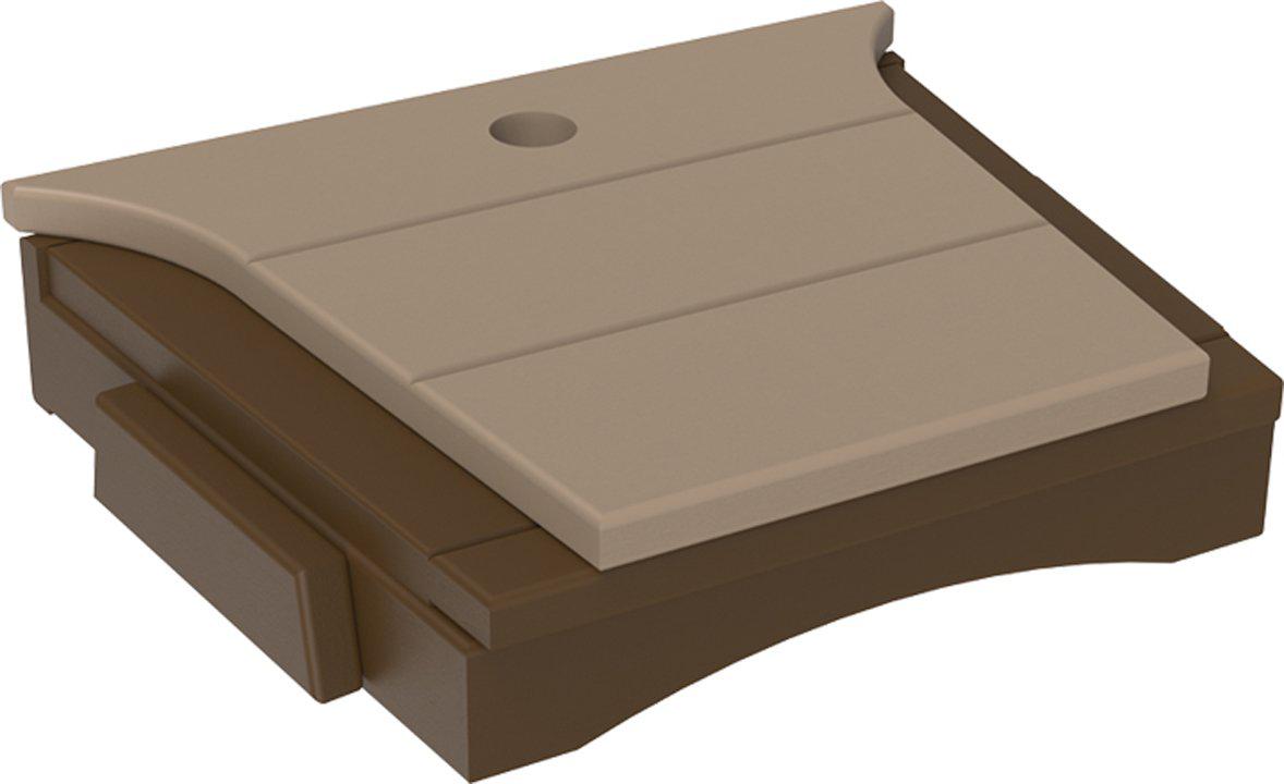 Balcony_Tete-a-Tete_Table_Weatherwood_Chestnut_Brown