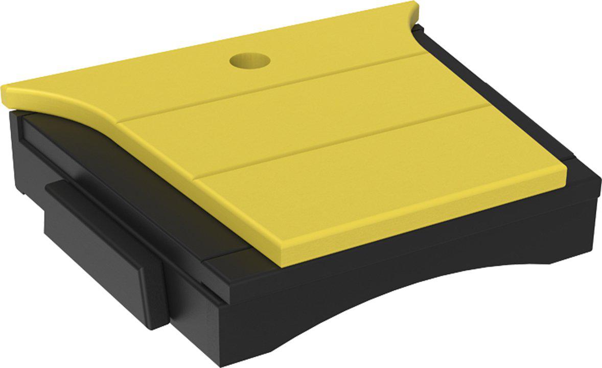 LuxCraft Recycled Plastic Balcony Chair Tete-a-Tete Connecting Table ONLY  (chairs sold separately)  - LEAD TIME TO SHIP 7 BUSINESS DAYS OR LESS