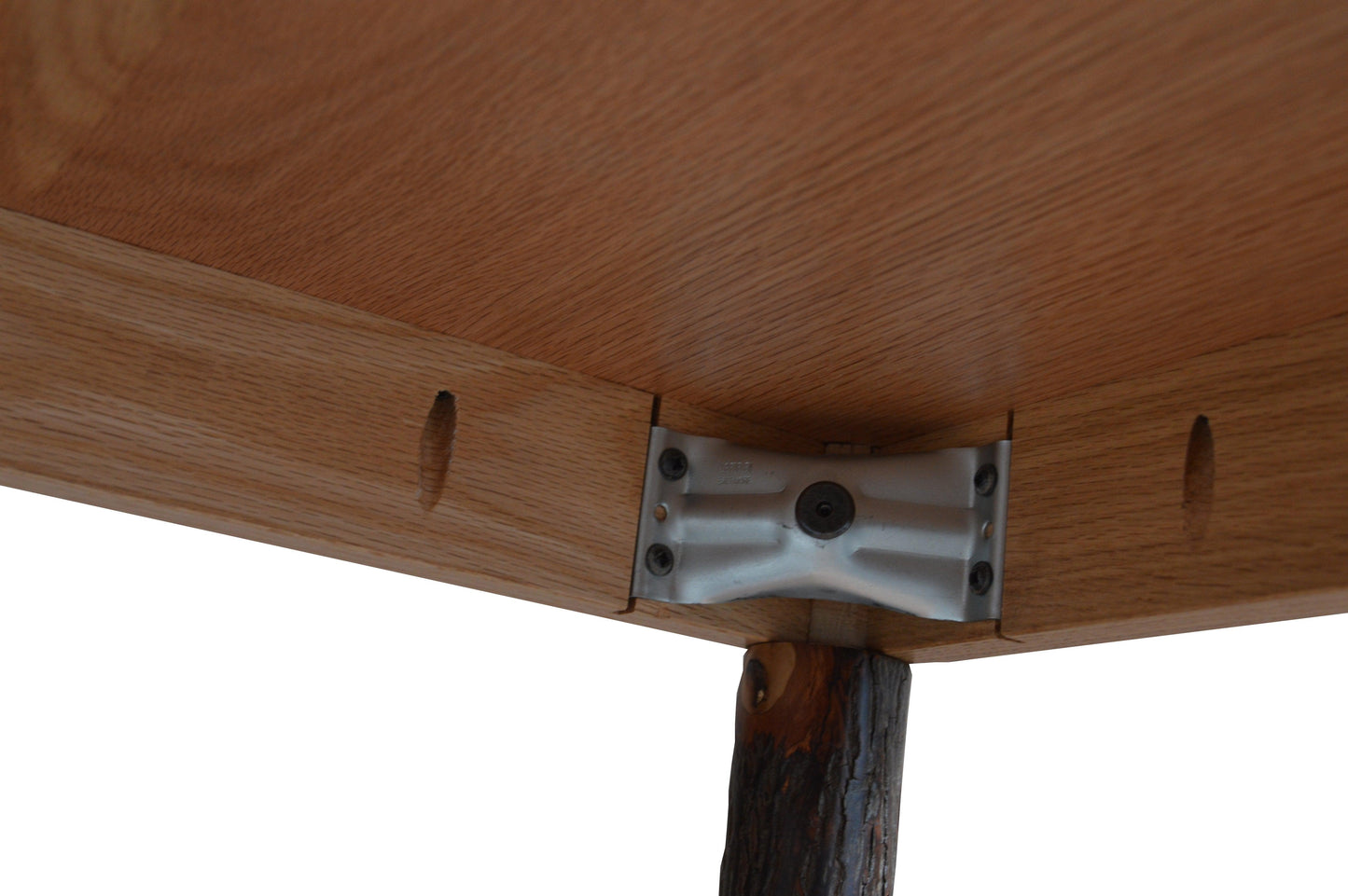 A&L Furniture Co. Hickory Solid Wood End Table with Shelf - LEAD TIME TO SHIP 10 BUSINESS DAYS