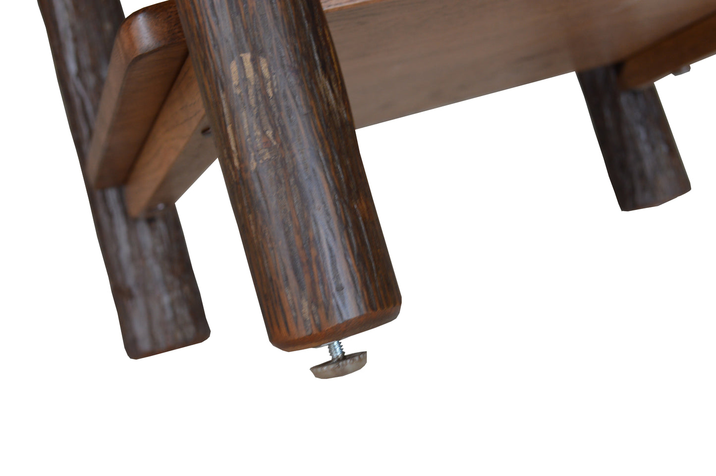 A&L Furniture Co. Hickory Solid Wood End Table with Shelf - LEAD TIME TO SHIP 10 BUSINESS DAYS