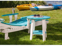 LuxCraft Recycled Plastic 21.5" Deluxe End Table - Rocking Furniture