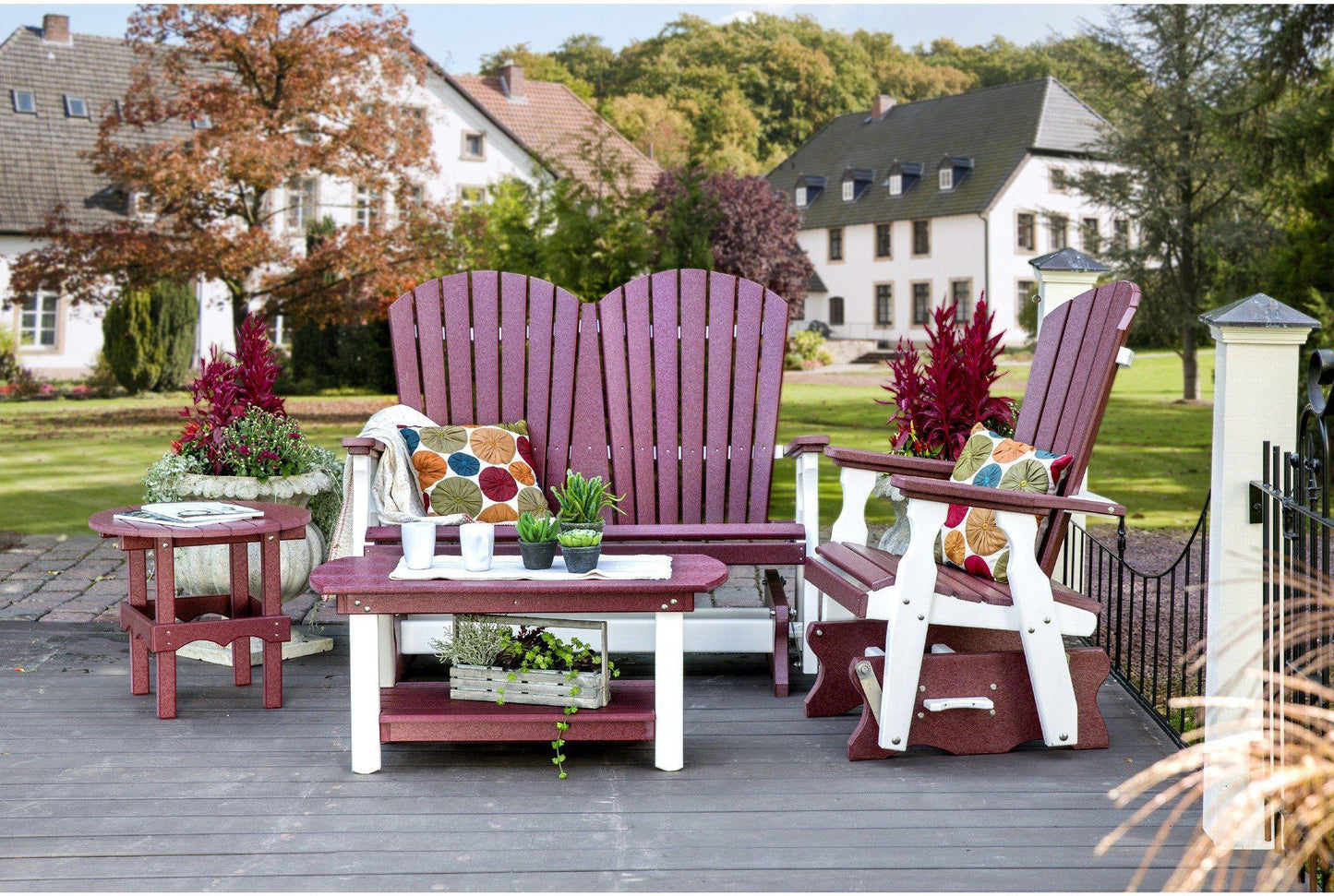 Leisure Lawns Amish Made Recycled Plastic Coffee Table Model #970 - LEAD TIME TO SHIP 6 WEEKS OR LESS