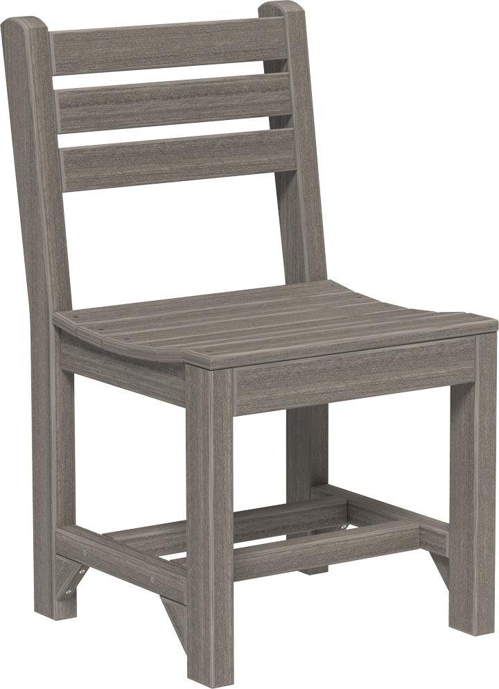 LuxCraft Recycled Plastic Island Side Chair (DINING HEIGHT) - LEAD TIME TO SHIP 3 TO 4 WEEKS