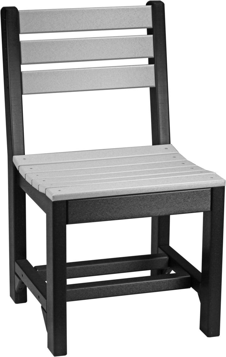 LuxCraft Recycled Plastic Island Side Chair (DINING HEIGHT) - LEAD TIME TO SHIP 3 TO 4 WEEKS