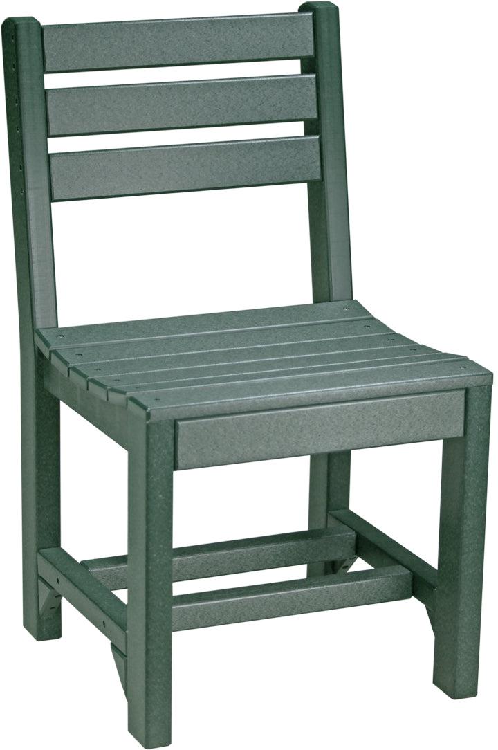 LuxCraft Recycled Plastic Island Side Chair (DINING HEIGHT) - LEAD TIME TO SHIP 3 TO 4 WEEKS