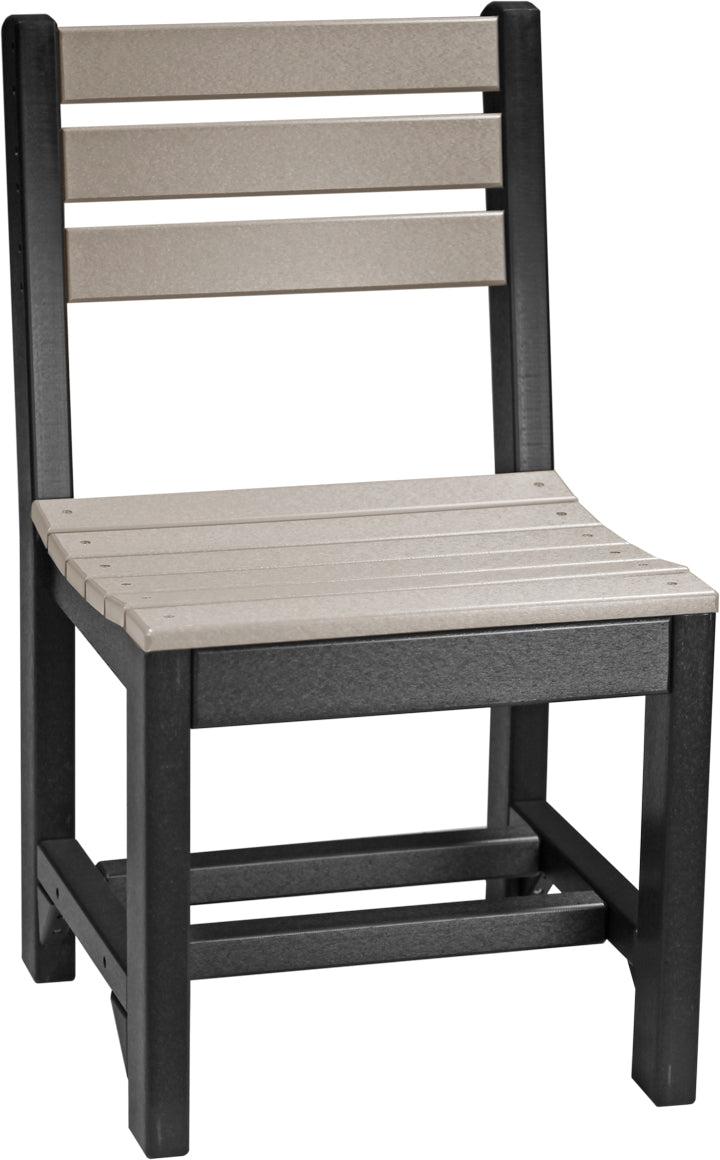 LuxCraft Recycled Plastic Island Side Chair (DINING HEIGHT) - LEAD TIME TO SHIP 3 TO 4 WEEKS