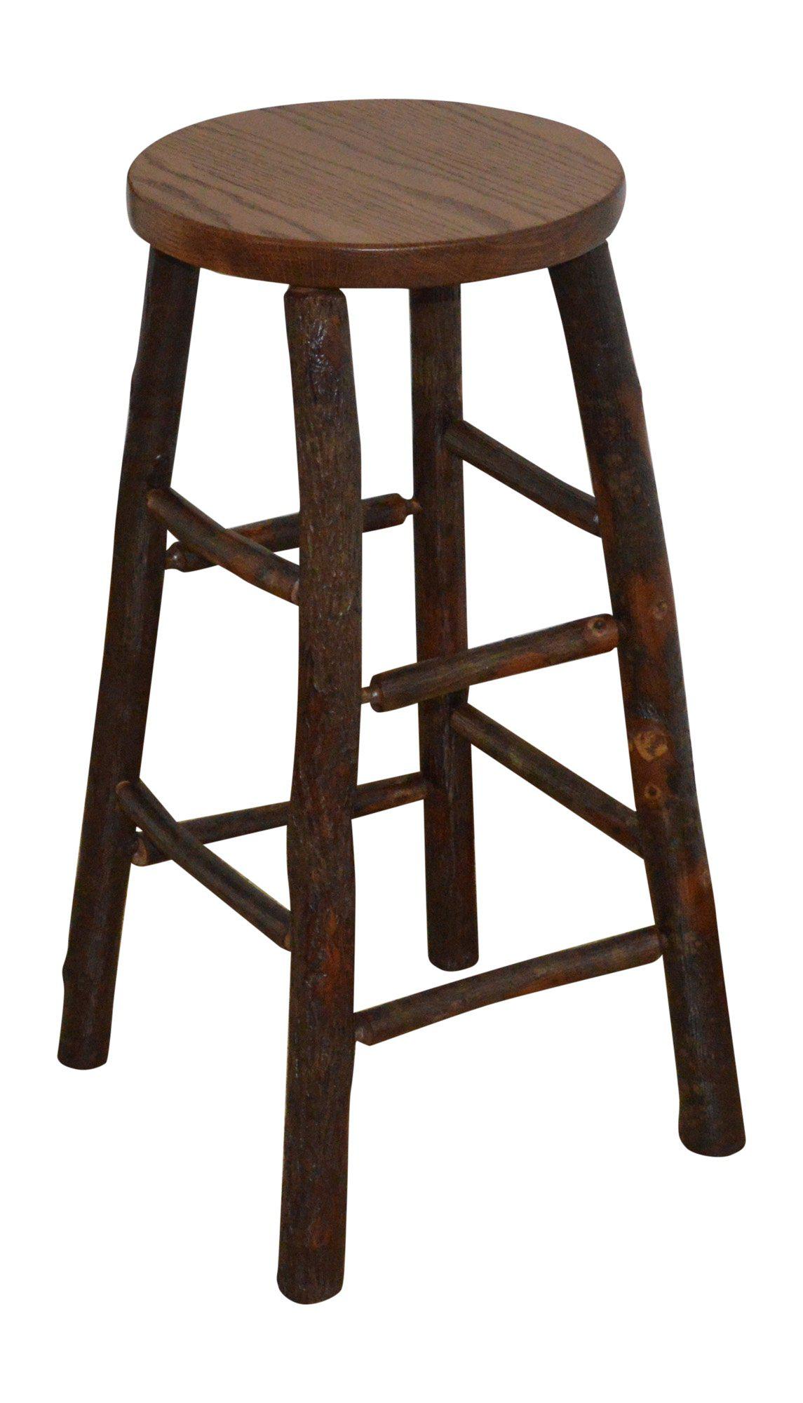 A&L Furniture Co. Hickory Bar Stool - LEAD TIME TO SHIP 10 BUSINESS DAYS