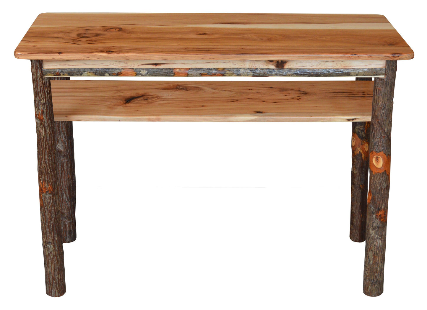 A&L Furniture Co. Timberlux Rustic Hickory Hallway Table - LEAD TIME TO SHIP 10 BUSINESS DAYS