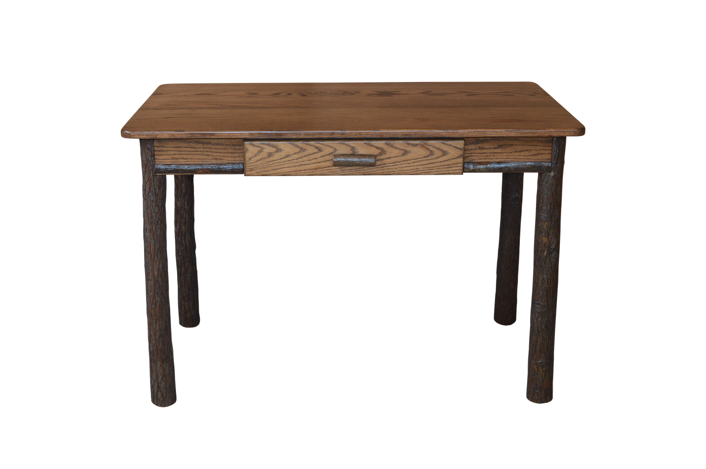 A&L Furniture Co. Timberlux Rustic Hickory Writing Desk - LEAD TIME TO SHIP 10 BUSINESS DAYS