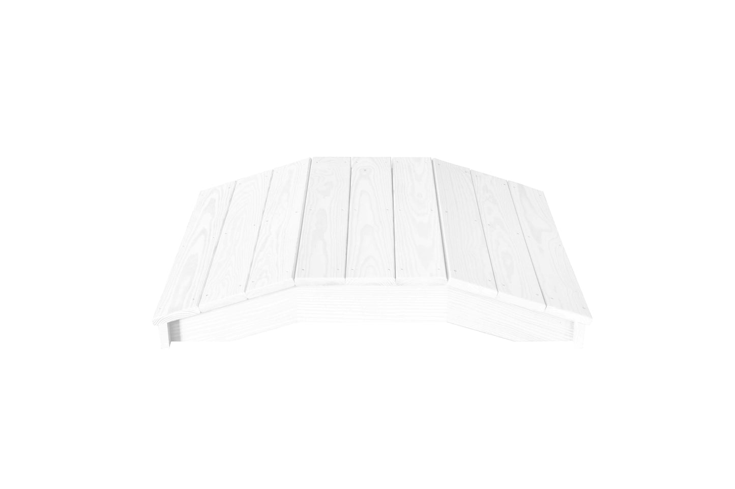 Backyard Crafts Pressure Treated Pine 3' x 4' Standard Plank Bridge - LEAD TIME TO SHIP 10 BUSINESS DAYS