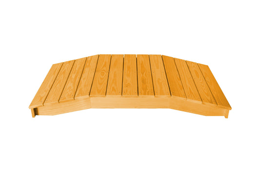 Backyard Crafts Pressure Treated Pine 3' x 8' Standard Plank Bridge - LEAD TIME TO SHIP 10 BUSINESS DAYS