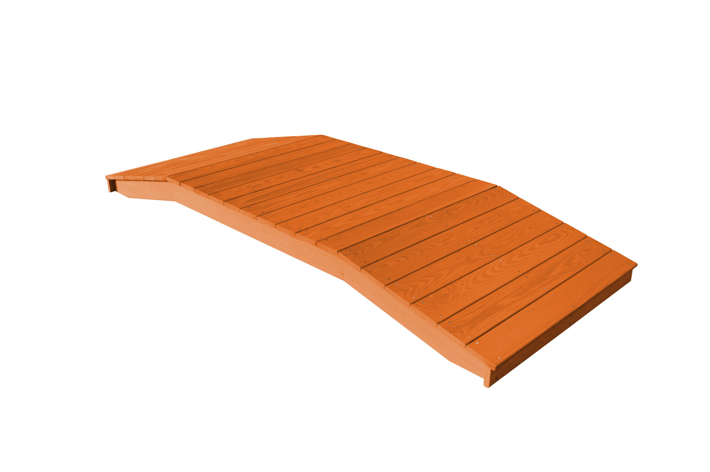 A&L Furniture Pressure Treated Pine 4'  x  10' Standard Plank Bridge - LEAD TIME TO SHIP 10 BUSINESS DAY