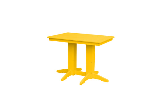 Bryton Park Poly Furniture Recycled Plastic 4' Table (COUNTER HEIGHT) - LEAD TIME TO SHIP 10 BUSINESS DAYS