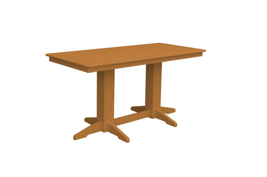 Bryton Park Poly Furniture Recycled Plastic 6' Rectangular Table (Counter Height) - LEAD TIME TO SHIP 10 BUSINESS DAYS