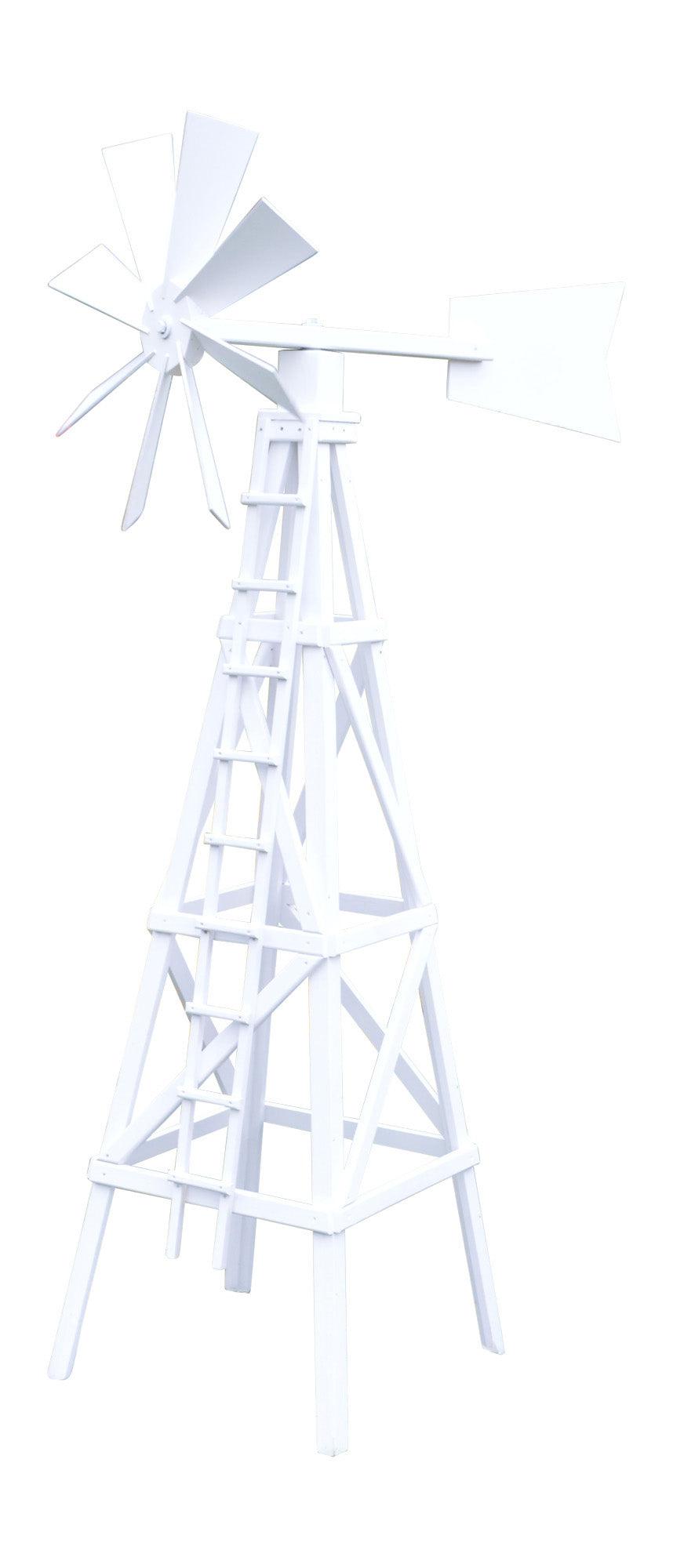 A&L Furniture Pressure Treated Farm Style Windmill - LEAD TIME TO SHIP 10 BUSINESS DAYS